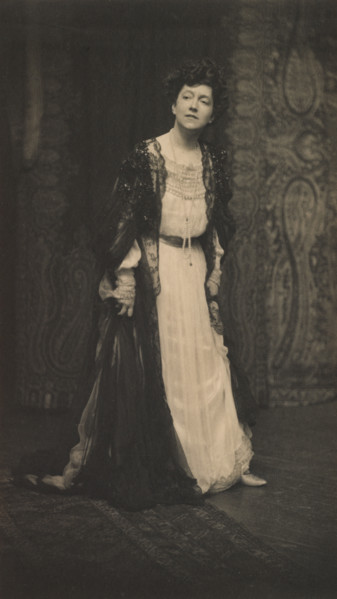 Miss Elsie de Wolfe, 1901. Creator: Zaida Ben-Yusuf.
