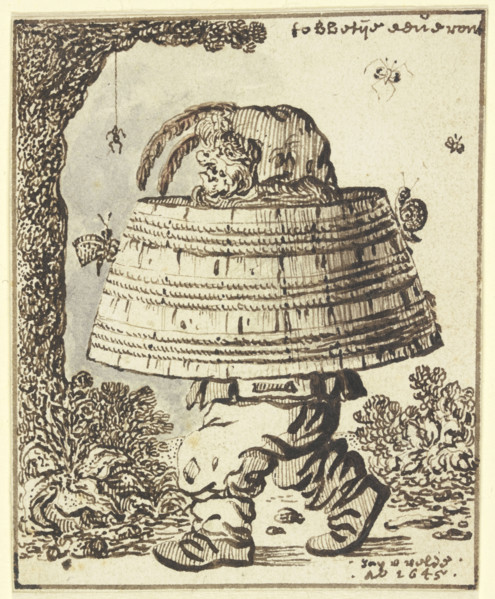 Tobbeteye eeneront, 1645. Creator: Jan Jansz van de Velde.