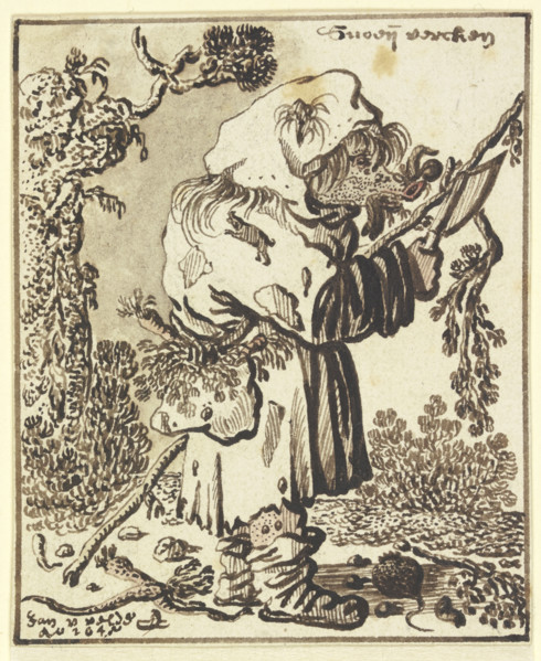 Snoeji varcken, 1645. Creator: Jan Jansz van de Velde.