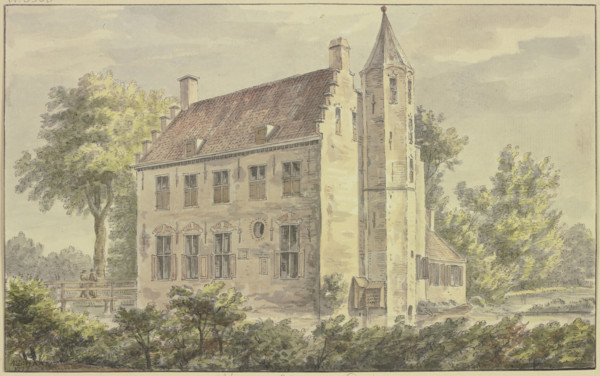 t'Huis te Altena by Delft, 1728. Creator: Abraham de Haen.