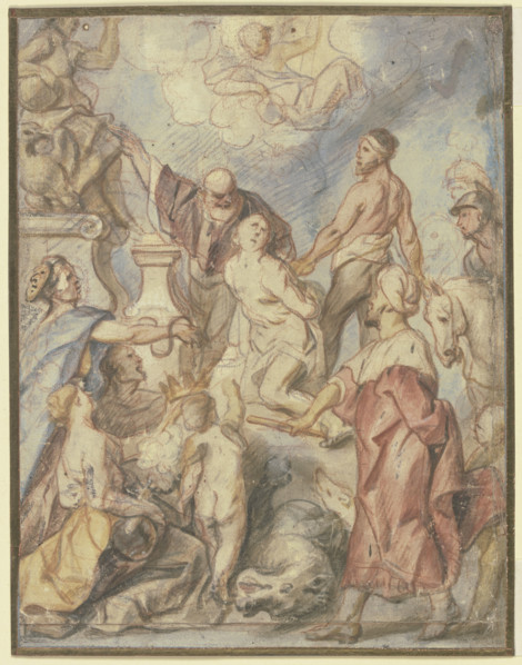 Martyrdom of Saint Quirinus of Malmedy, before 1673. Creator: Jacob Jordaens I.