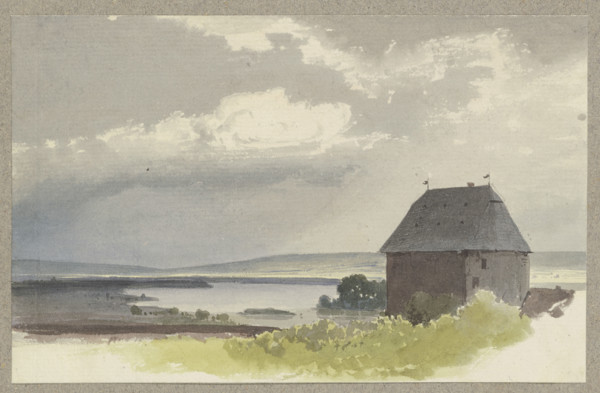 House in the Rheingau, c1844-1845. Creator: Carl Theodor Reiffenstein.