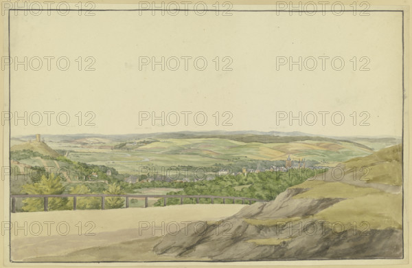 View from Wetzlar, 19th century. Creator: Heinrich Rosenkranz.
