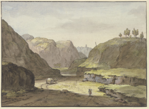 The Mühlental near Jena, c1775-1779. Creator: Georg Melchior Kraus.