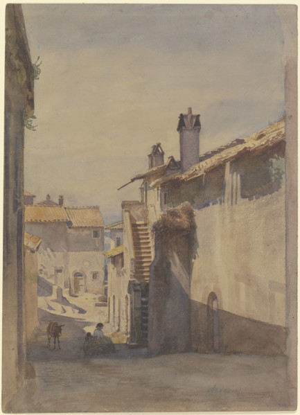 View from Ariccia, c1850-1900. Creator: Johann Heinrich Hasselhorst.