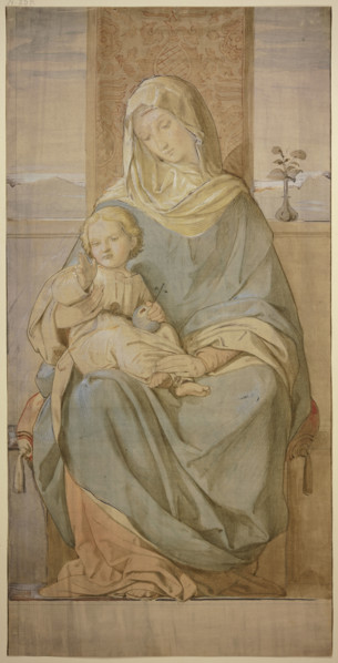 Madonna, c1830-1880. Creator: Eduard von Steinle.