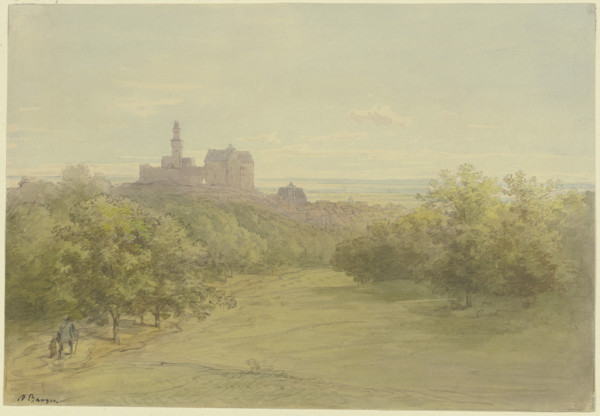View of Kronberg,  c1840-1900. Creator: Anton Burger.
