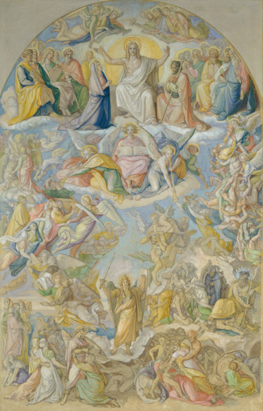 Last Judgement, c1840. Creator: Peter von Cornelius.