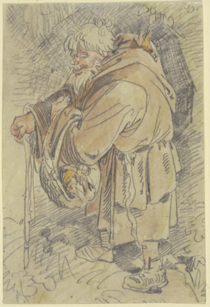A monk, c1852-1900. Creator: Wilhelm Busch.