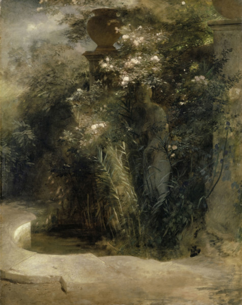 Venus Abandoned, 1850. Creator: Arnold Bocklin.
