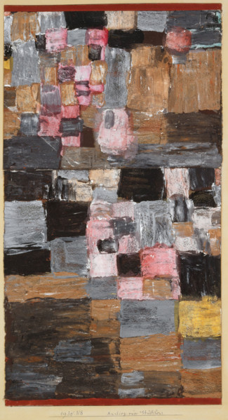 Ascent of a Little Town, 1930. Creator: Paul Klee.