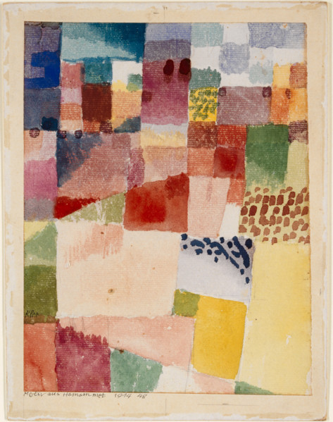 Motif from Hamammet, 1914. Creator: Paul Klee.