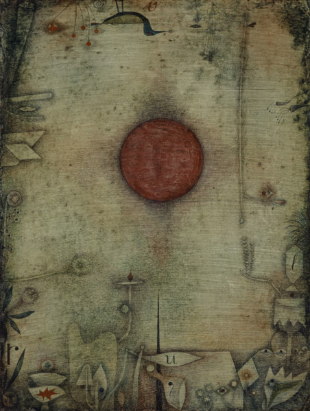 Ad marginem, (On the Edge), 1930. Creator: Paul Klee.