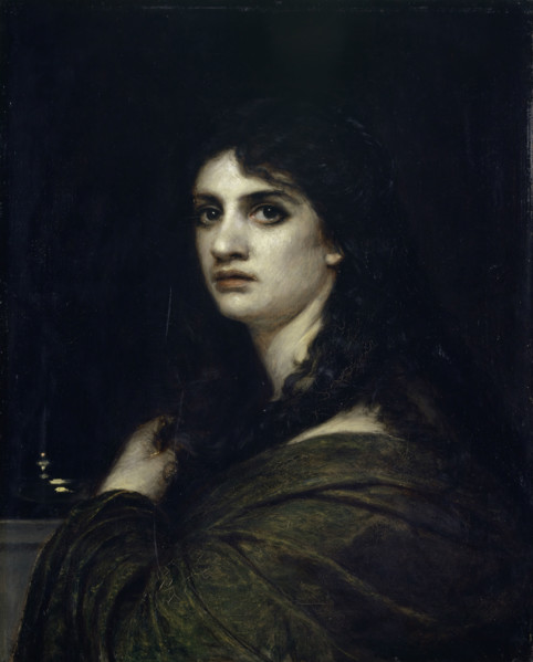 Melancholy, 1871. Creator: Arnold Bocklin.