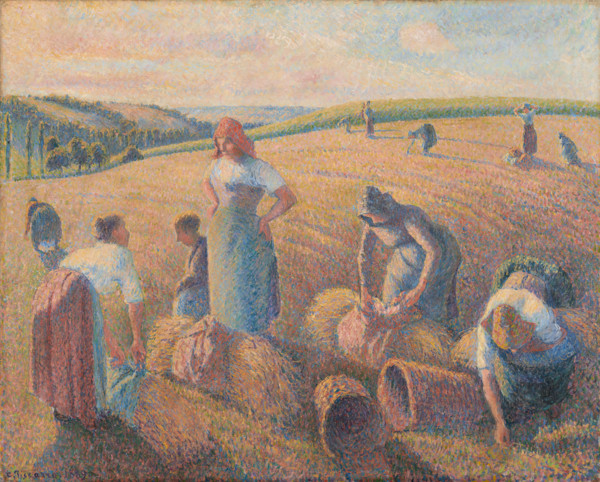 The Gleaners, 1889. Creator: Camille Pissarro.