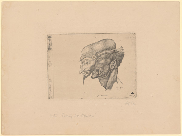 The Comedian, 1903. Creator: Paul Klee.