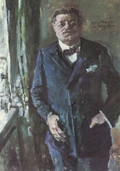 Portrait of the Reich President, Friedrich Ebert, 1924. Creator: Lovis Corinth.