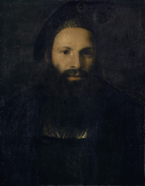 Portrait of Pietro Aretino, 1527. Creator: Titian.