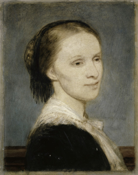 Portrait of Anna Elisabeth Burckhardt-Brenner, 1868-69. Creator: Arnold Bocklin.