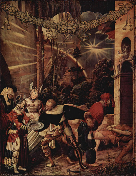 Beheading of John the Baptist, 1517. Creator: Nicolas Manuel Deutsch.