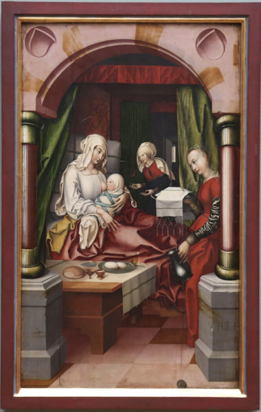 Birth of the Virgin, 1512. Creator: Hans Fries.