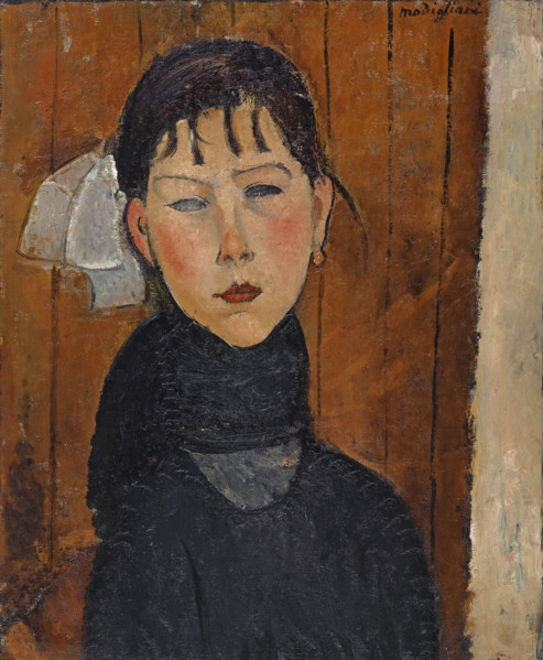 Marie (Marie, daughter of the people), 1918. Creator: Amadeo Modigliani.