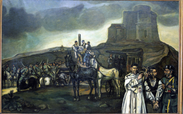 'Garrote vil', 1931.  Creator: José Gutiérrez Solana.