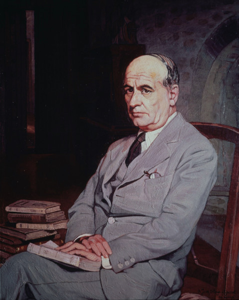 Portrait of José Ortega y Gasset, c1920. Creator: Ignacio Zuloaga.