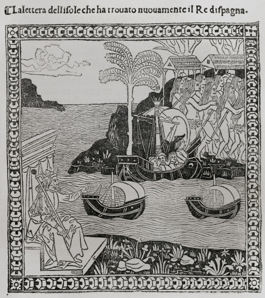 Christopher Columbus, (1451-1506), Navigator, cartographer and admiral, 1892.  Creator: Unknown.