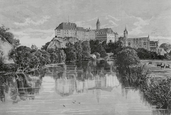 Sigmaringen Castle, Germany, 1883. Creator: Unknown.