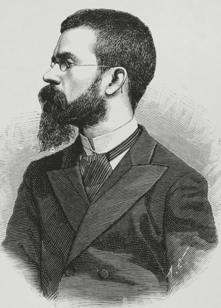 Francisco Tárrega, (1852-1909), Spanish composer and guitarist, 1883. Creator: Unknown.