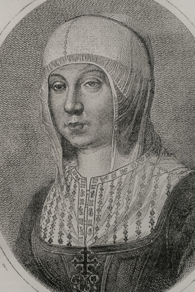 Isabella I, (1451-1504), Queen of Castile, Queen consort of Aragon, c1870s.  Creator: Unknown.