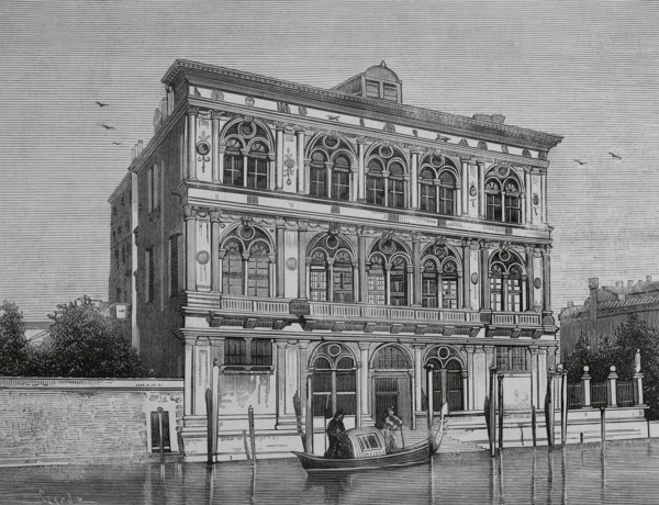 Palazzo Ca' Vendramin Calergi, Venice, Italy, 1883.  Creator: Tomás Carlos Capuz.