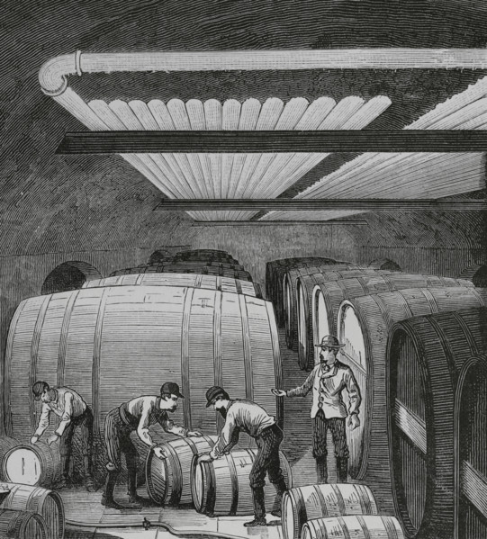 Application of cold to industry - Raoul Pictect system, 1883.  Creator: Unknown.