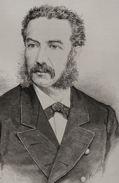 Julián Trujillo Largacha, (1828-1883), President of United States of Colombia, (1878-1880), 1878.  Creators: Félix Badillo, Carlos Penoso.