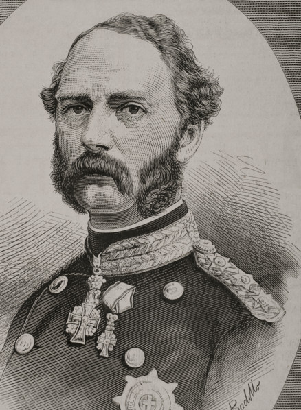 Portrait of Christian IX, (1818-1906), King of Denmark, (1863-1906), 1878. Creator: Félix Badillo.