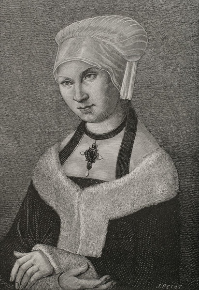 Sibylle of Saxony, (1515-1592), Saxon princess of the Albertine line of the House of Wettin, 1877.  Creator: J Petot.