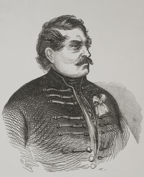 Miklós Wesselényi, (1796-1850), Hungarian statesman, 1856. Creator: Ed Coppin.