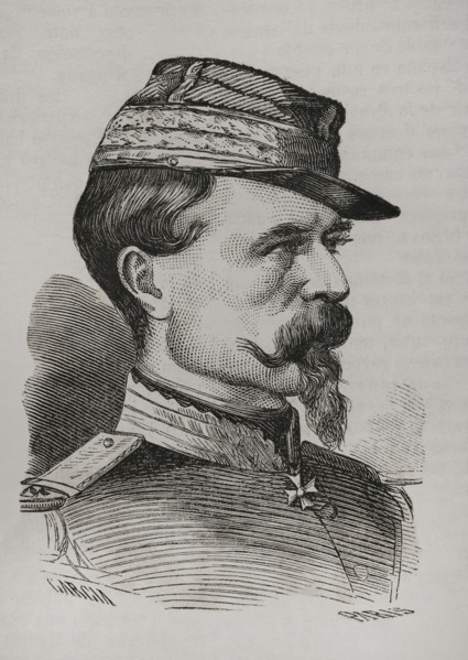Antoine Chanzy (Antoine Alfred Eugène Chanzy) (1823-1883), French general, 1870.  Creator: Marcelo Paris.