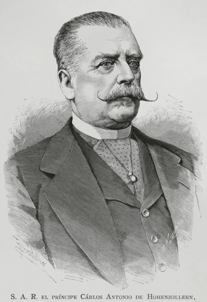 Karl Anton, (1811-1885), Prince of Hohenzollern-Sigmaringen, (1848-1849), 1883.  Creator: Arturo Carretero y Sánchez.
