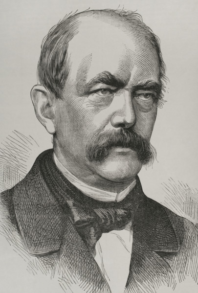 Otto von Bismarck (1815-1898), German statesman and politician, 1870. Creator: Unknown.