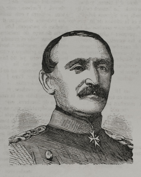 Constantin von Alvensleben, Prussian general who led the Prussian III Corps during..., 1870.  Creator: Unknown.