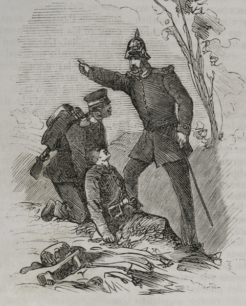 Franco-Prussian War (1870-1871): Prussian Military Medical Corps doctor, 1870.  Creator: Unknown.