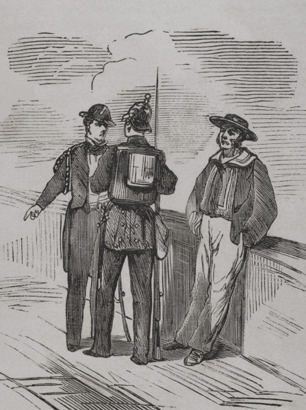 Franco-Prussian War (1870-1871): Prussian squadron seamen, 1870. Creator: Unknown.