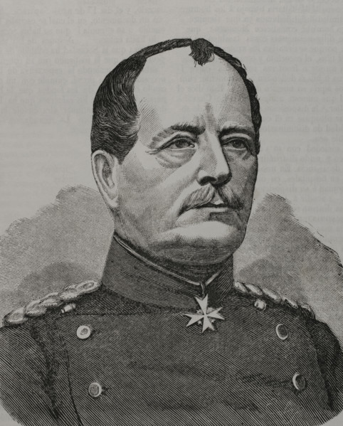 August von Werder (1808-1888), Prussian general, 1870. Creator: Unknown.