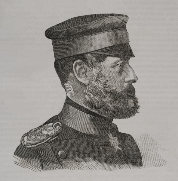 Gustav von Stiehle (Friedrich Wilhelm Gustav Stiehle) (1823-1899), Prussian infantry general, 1870. Creator: Unknown.