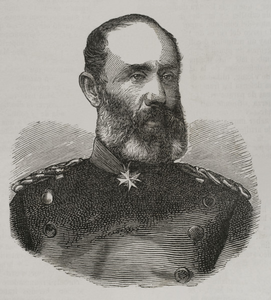 Ludwig von Wittich (1818-1884), Prussian lieutenant general, 1870.  Creator: Unknown.
