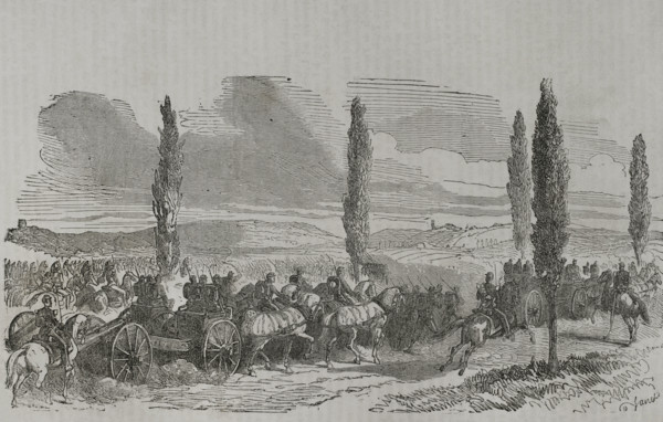 Franco-Prussian War (1870-1871): Battle of Gravelotte (18 August 1870), 1870.  Creator: Unknown.