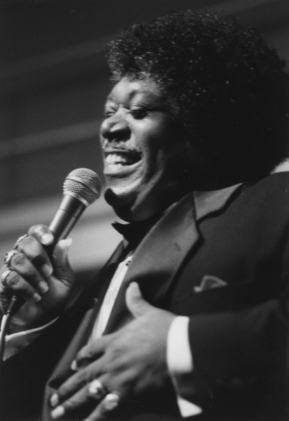 Percy Sledge, Jazz Café, London, 1996. Creator: Brian Foskett.