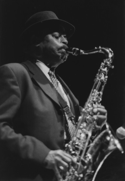 Archie Shepp, Queen Elizabeth Hall, London, 1996. Creator: Brian Foskett.